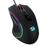 Redragon M612 Predator RGB Gaming Mouse, 8000 DPI Wired Optical Gamer Mouse with 9 Programmable Buttons - Image 2